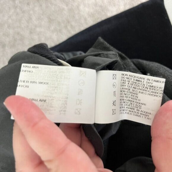 Rick Owens DRKSHDW Lamb Leather Cropped Gray Short Sleeve Zip Jacket - Picture 11 of 13